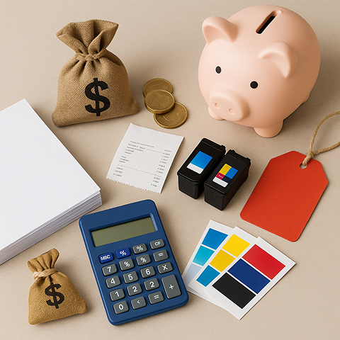 Catalogue màu xanh dương